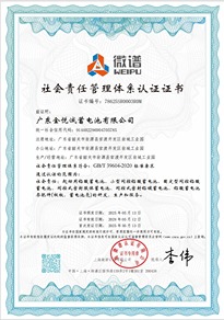 社会管理体系认证